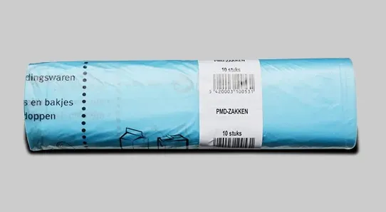 Vuilniszakken BLAUW PMD